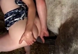 Hardcore bestiality XXX with two hot zoophiles