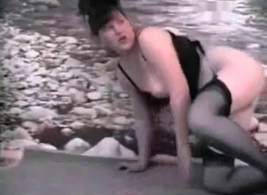 Crazy bestiality porn action with a lustful goddess